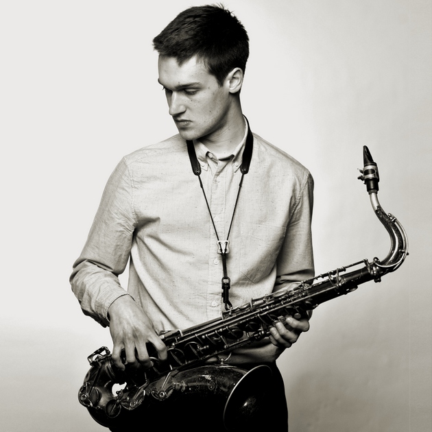Sven Zierbarth mit Saxophon